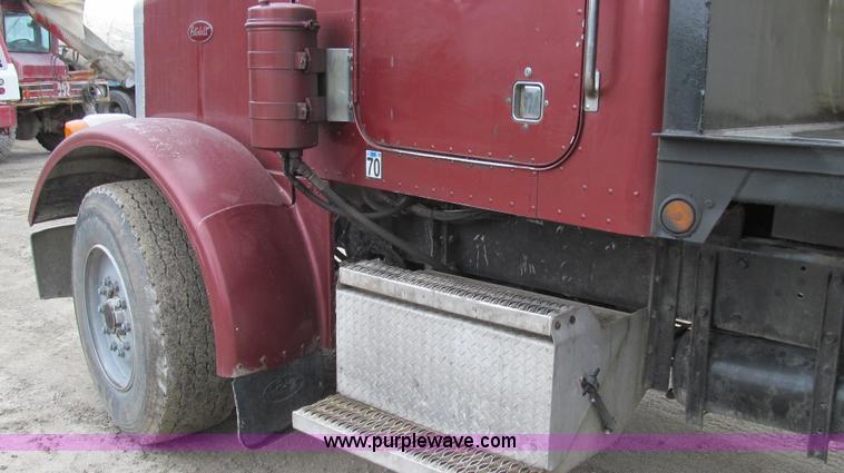 image for item E3997 1987 Peterbilt 357 flatbed truck