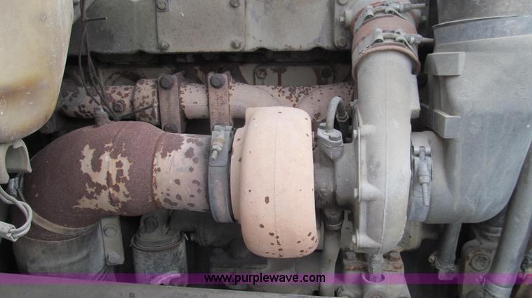 image for item E3997 1987 Peterbilt 357 flatbed truck