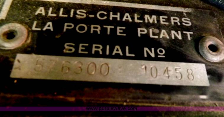 image for item F8727 1976 Allis Chalmers 7080 tractor