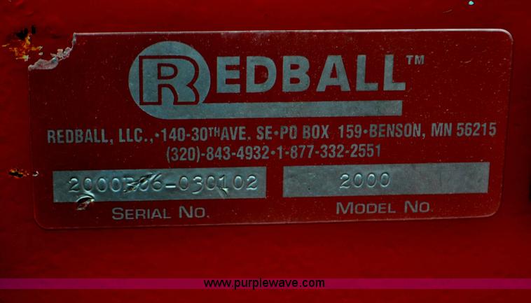 image for item G6042 Redball 2000 strip till machine