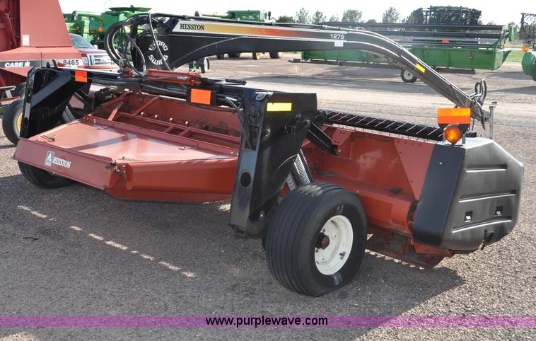 image for item G6044 2005 Hesston 1275 HydroSwing mower conditioner
