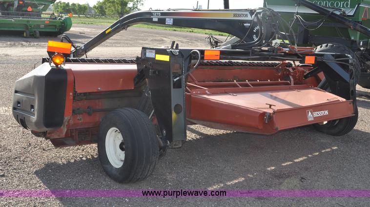 image for item G6044 2005 Hesston 1275 HydroSwing mower conditioner