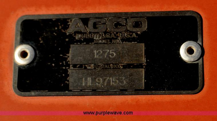 image for item G6044 2005 Hesston 1275 HydroSwing mower conditioner