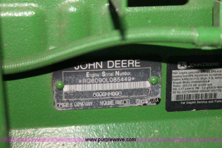 image for item H7445 2010 John Deere 9770 STS 2WD combine