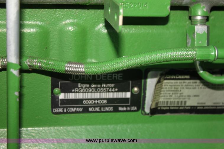 image for item H7446 2009 John Deere 9770 STS RWA combine