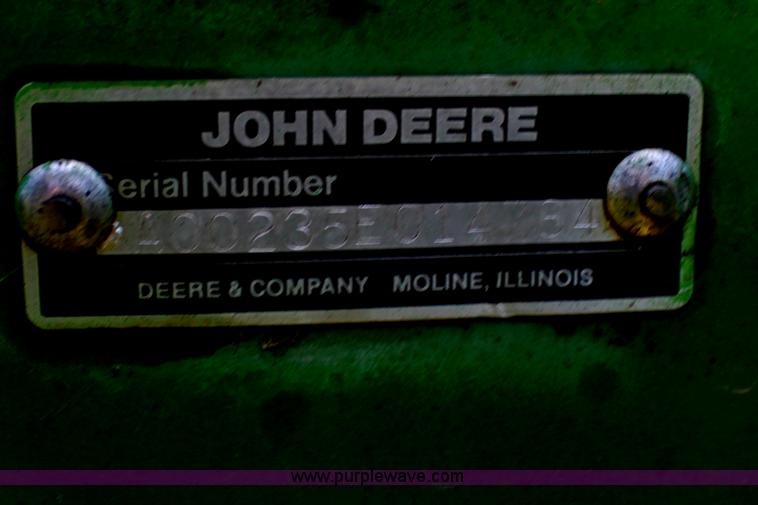 image for item H7462 John Deere 235 disk