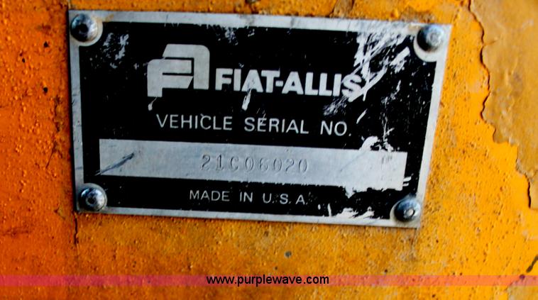 image for item H7477 Fiat-Allis 545B wheel loader