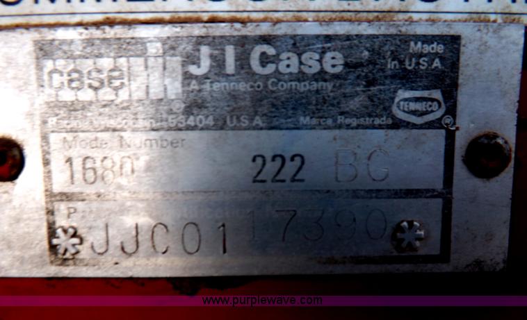 image for item I7750 1992 Case IH 1680 Axial-Flow 222BC combine