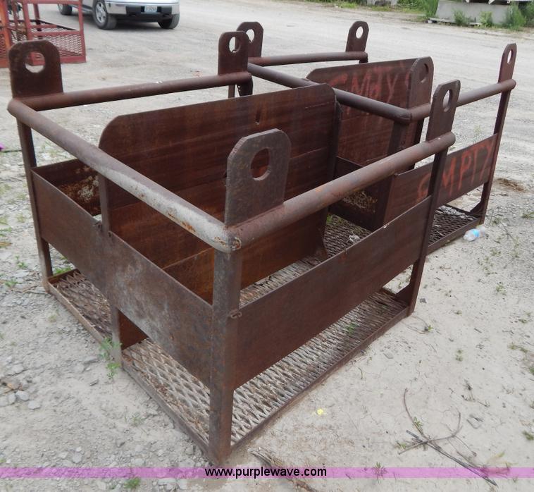 image for item AE9791 (2) oxygen acetylene storage racks