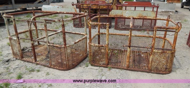 image for item AE9793 (2) oxygen acetylene storage racks