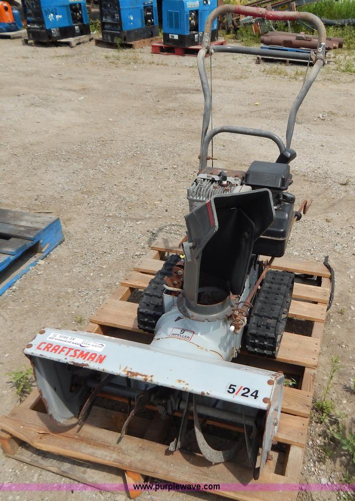 image for item AE9808 Craftsman snow blower