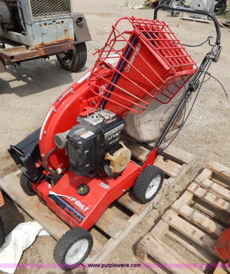 image for item AE9813 Troy Bilt chipper vacuum