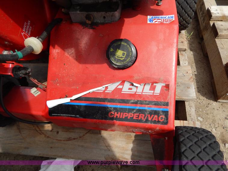 image for item AE9813 Troy Bilt chipper vacuum