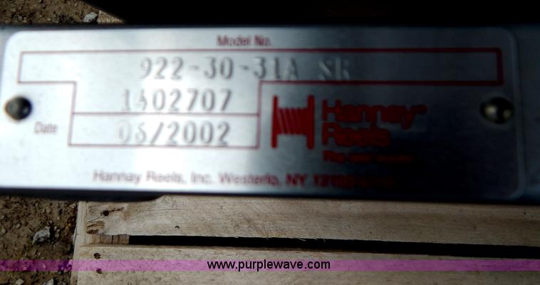 image for item AE9816 Hanney 922-30-31A SR hose reel