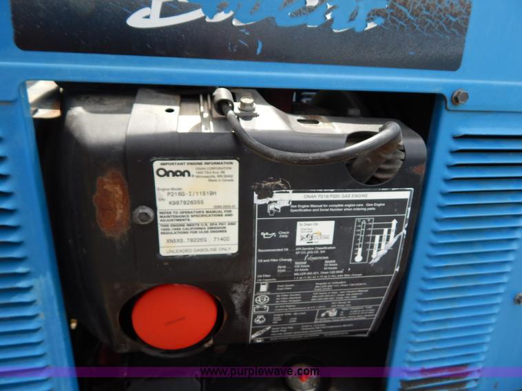 image for item AE9820 Miller Bobcat 225NT welder/generator