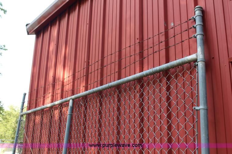 image for item AU9230 Chain link fence gate 12'W x 8.6'H