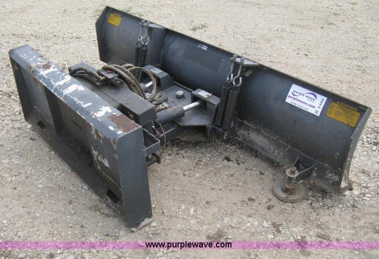 image for item D8402 Skid steer snow blade attachment