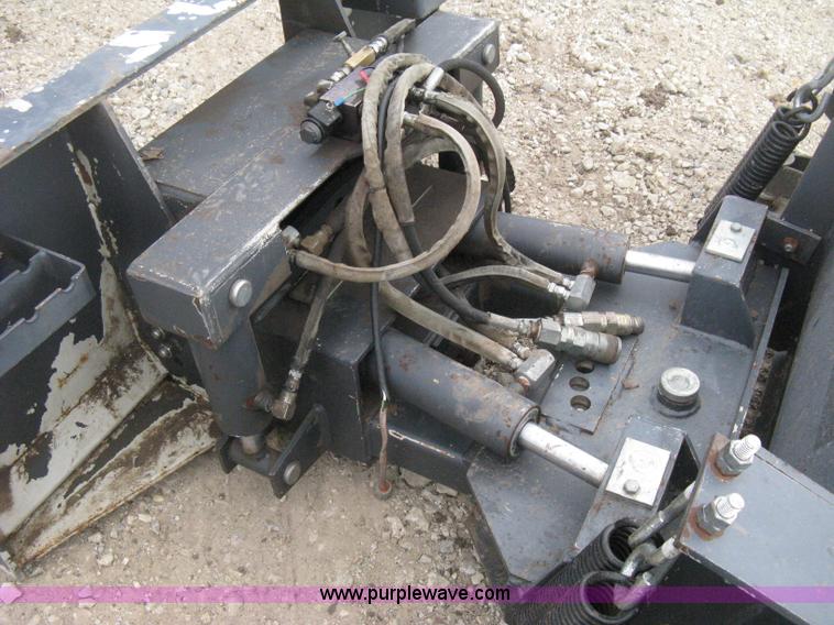 image for item D8402 Skid steer snow blade attachment