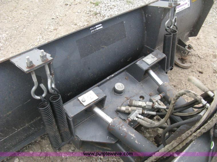 image for item D8402 Skid steer snow blade attachment