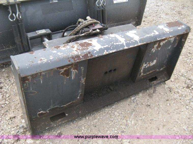 image for item D8402 Skid steer snow blade attachment