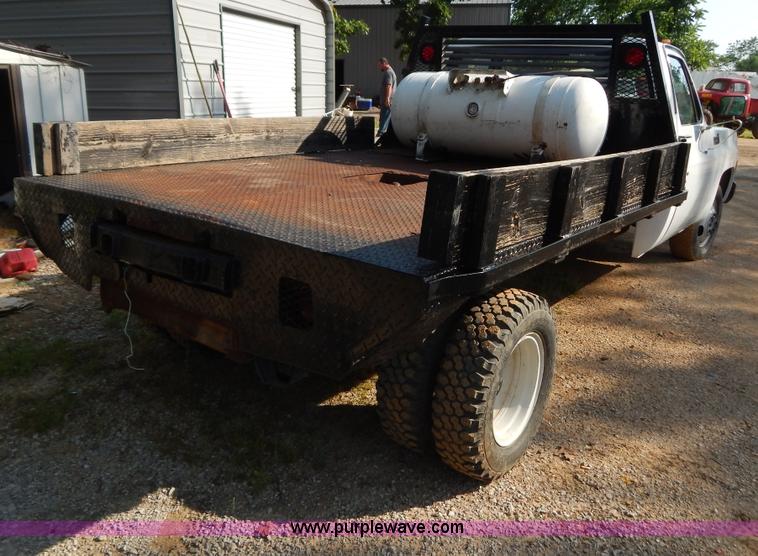 image for item G3267 1976 Chevrolet Custom Deluxe 30 flatbed truck