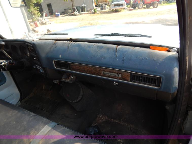 image for item G3267 1976 Chevrolet Custom Deluxe 30 flatbed truck