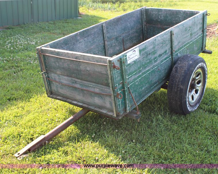 image for item G5008 Antique grain trailer