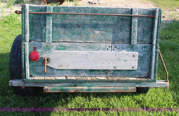 image for item G5008 Antique grain trailer