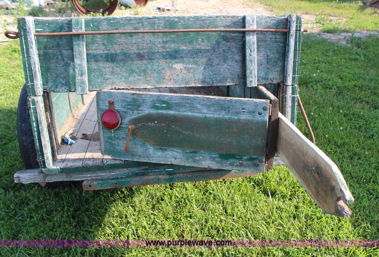image for item G5008 Antique grain trailer