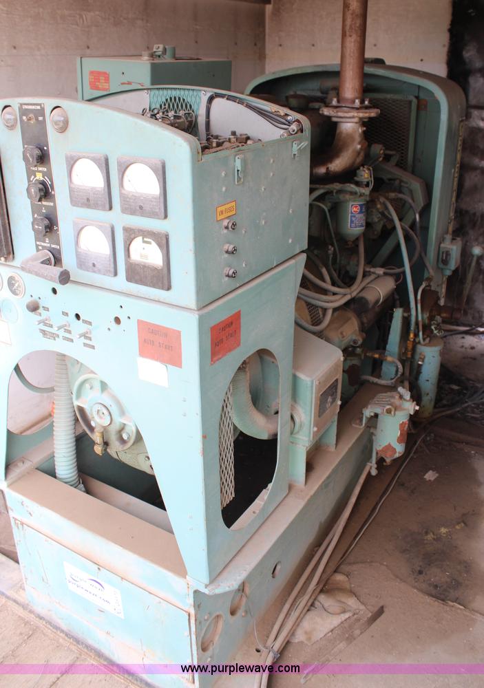 image for item G5173 General Motor 30 KW generator