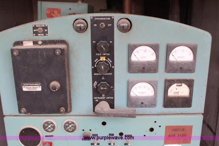 image for item G5173 General Motor 30 KW generator