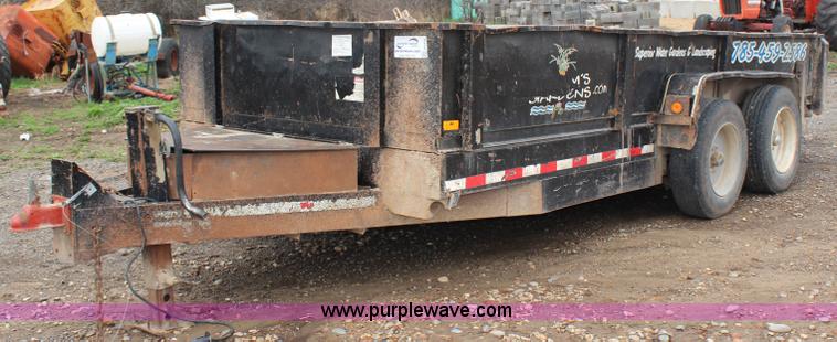 image for item G5439 2002 Felling dump trailer
