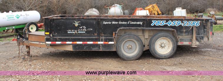 image for item G5439 2002 Felling dump trailer