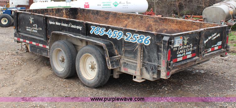 image for item G5439 2002 Felling dump trailer