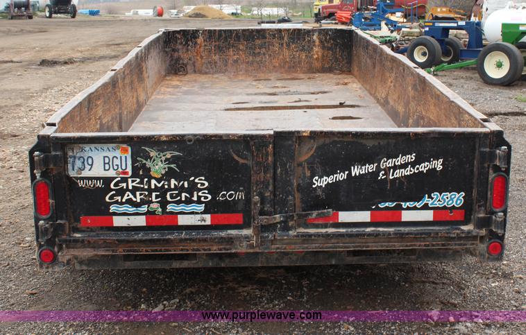 image for item G5439 2002 Felling dump trailer