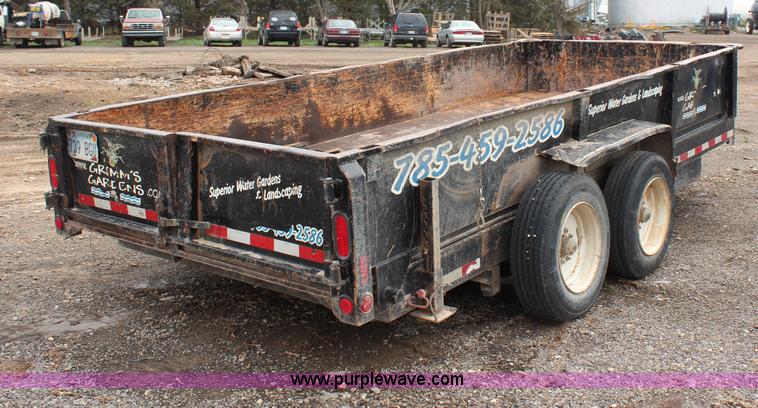 image for item G5439 2002 Felling dump trailer