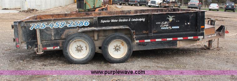 image for item G5439 2002 Felling dump trailer