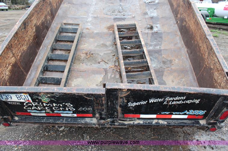image for item G5439 2002 Felling dump trailer