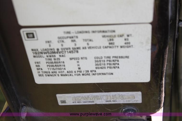 image for item H7472 1997 Pontiac Grand Am GT