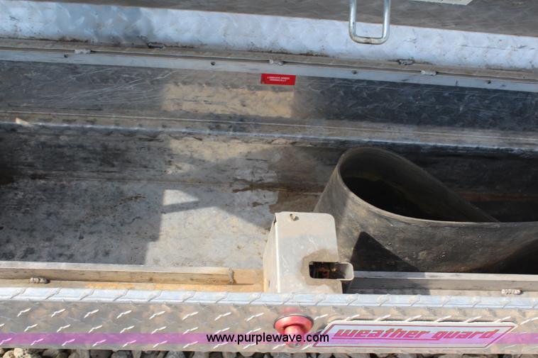 image for item X9259 (4) assorted aluminum tread plate toolboxes