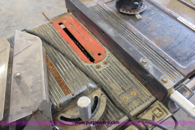 image for item X9266 Craftsman 10" table saw and Ryobi 9" band saw