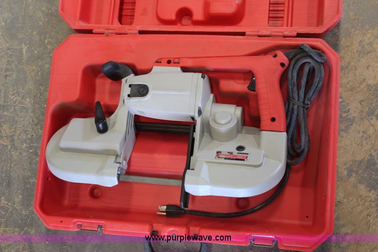 image for item X9277 Milwaukee portable band saw