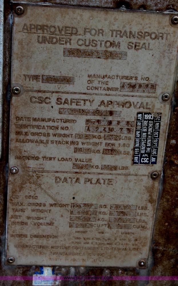 image for item X9306 48'L container