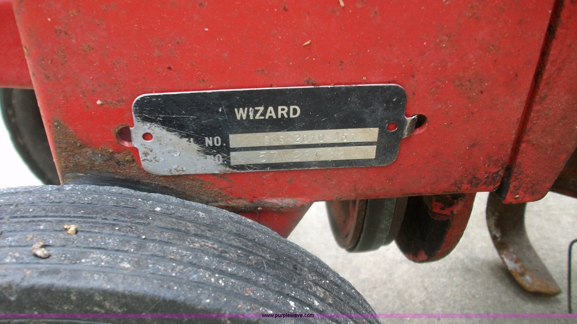 Wizard front tine garden tiller in Wamego, KS Item C1214 sold