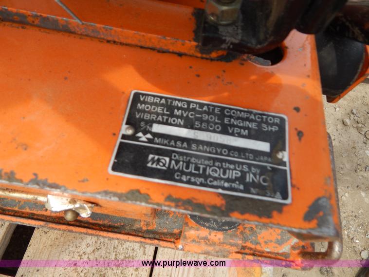 image for item AE9798 (3) Mikasa walk-behind tampers