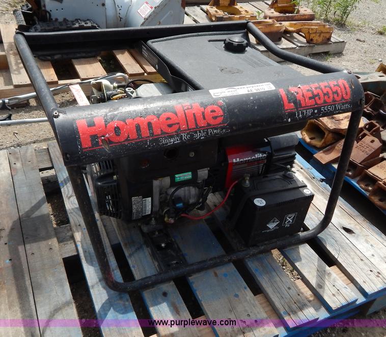 image for item AE9810 Homelite LRE5550 portable generator