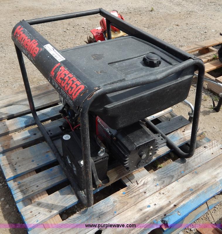 image for item AE9810 Homelite LRE5550 portable generator