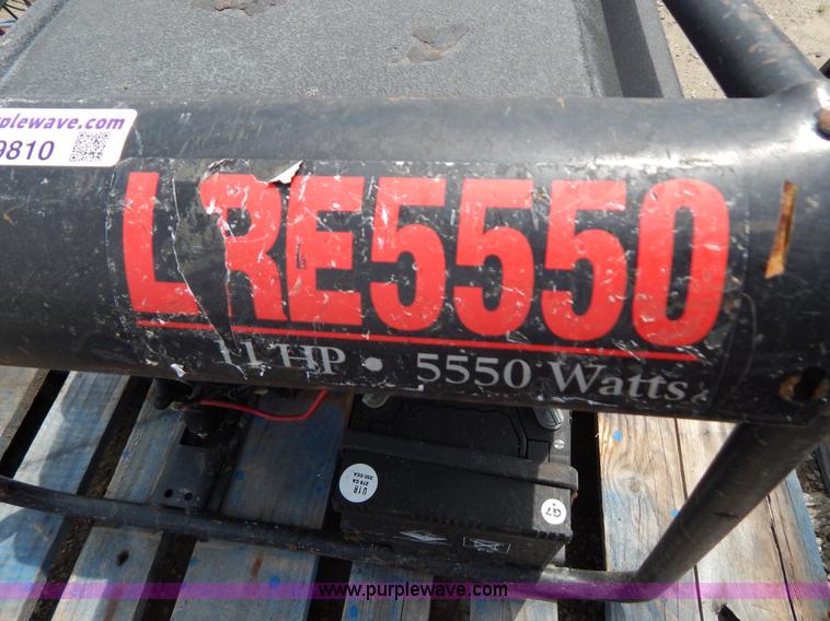 image for item AE9810 Homelite LRE5550 portable generator
