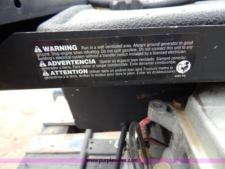 image for item AE9810 Homelite LRE5550 portable generator