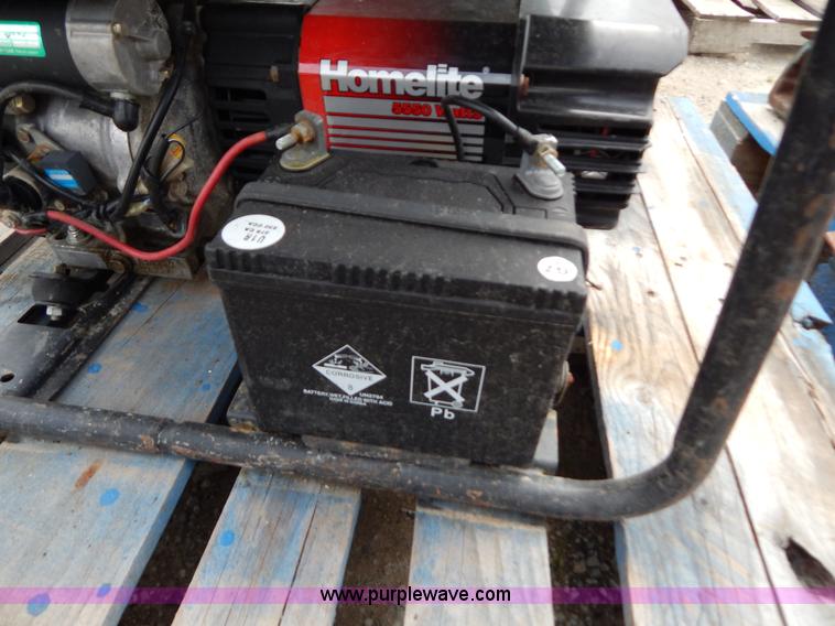 image for item AE9810 Homelite LRE5550 portable generator